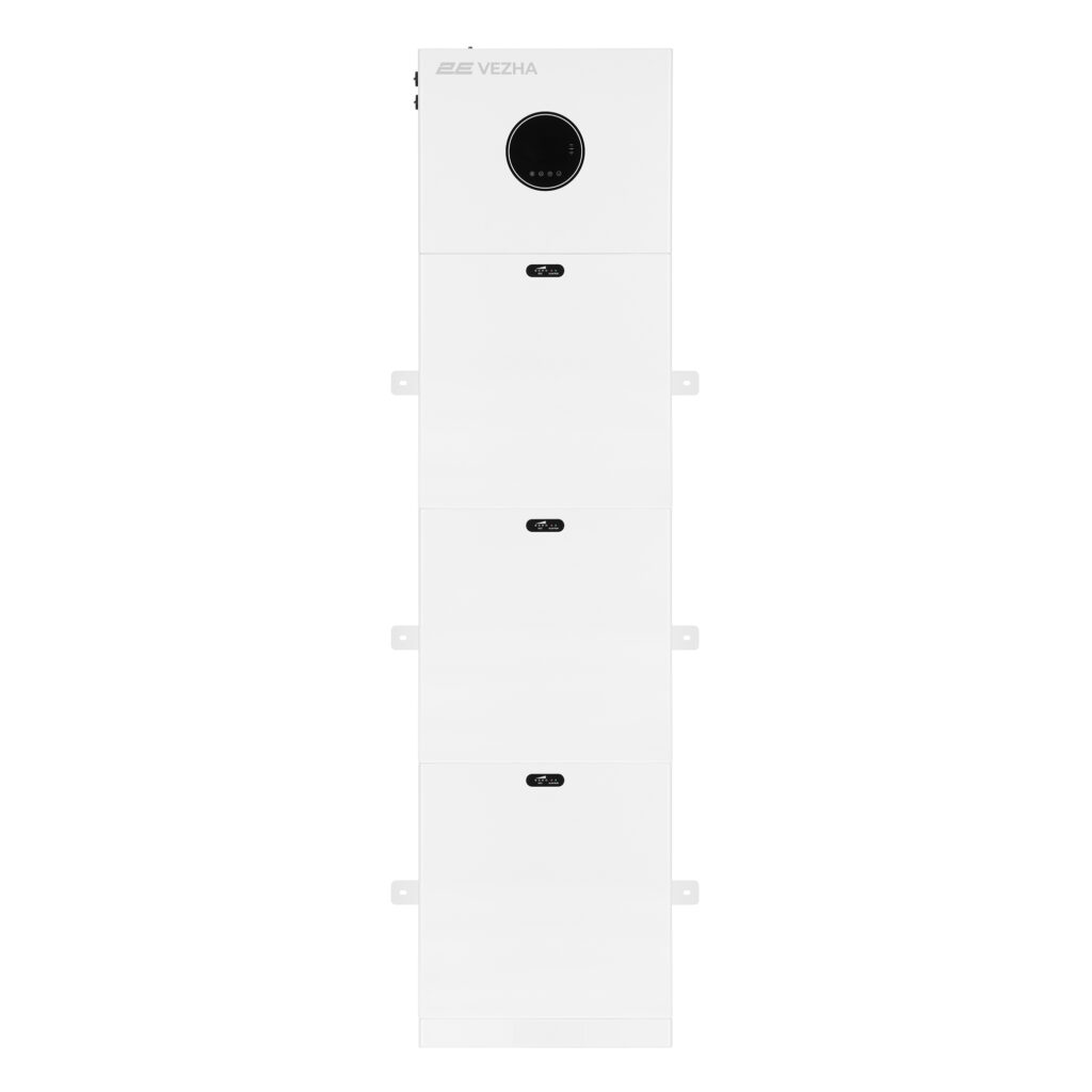 Система резервного питания 2E PowerWall Vezha, 5000 Вт, 15.36 кВт/ч, MPPT 5.5 кВт, WiFi, расширение емкости, параллельное подключение