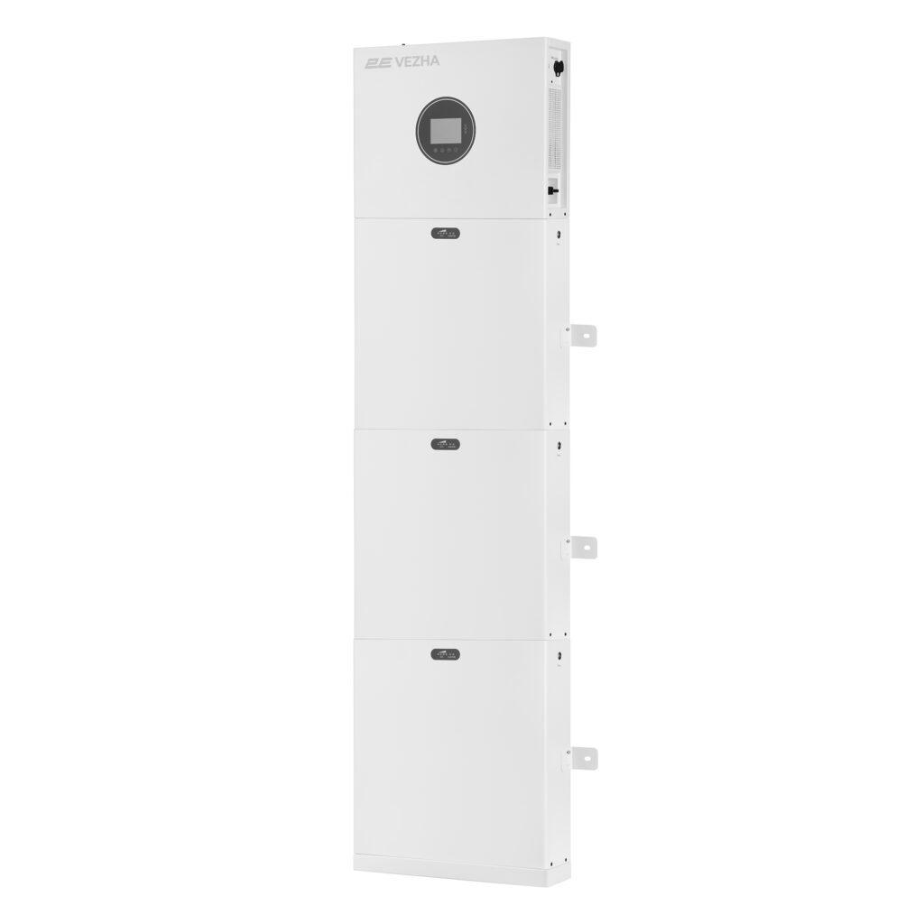 Система резервного питания 2E PowerWall Vezha, 5000 Вт, 15.36 кВт/ч, MPPT 5.5 кВт, WiFi, расширение емкости, параллельное подключение