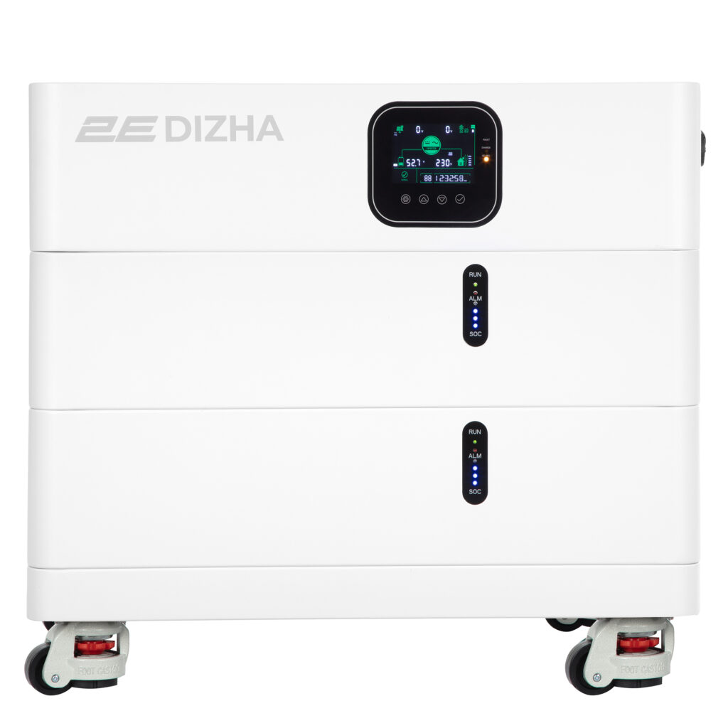 Система резервного питания 2E PowerStation Dizha 10000 Вт, 10.24 кВт/ч, MPPT 11 кВт, WiFi, расширение емкости, параллельное подключение