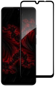 2E Protective glasses for Xiaomi Redmi 14C, 2.5D FCFG, (1 Pack), black border