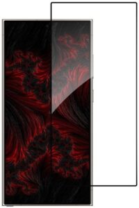 Защитное стекло 2E для Samsung Galaxy S24 Ultra 5G (S928), 2.5D FCFG, (1 Pack), черная рамка