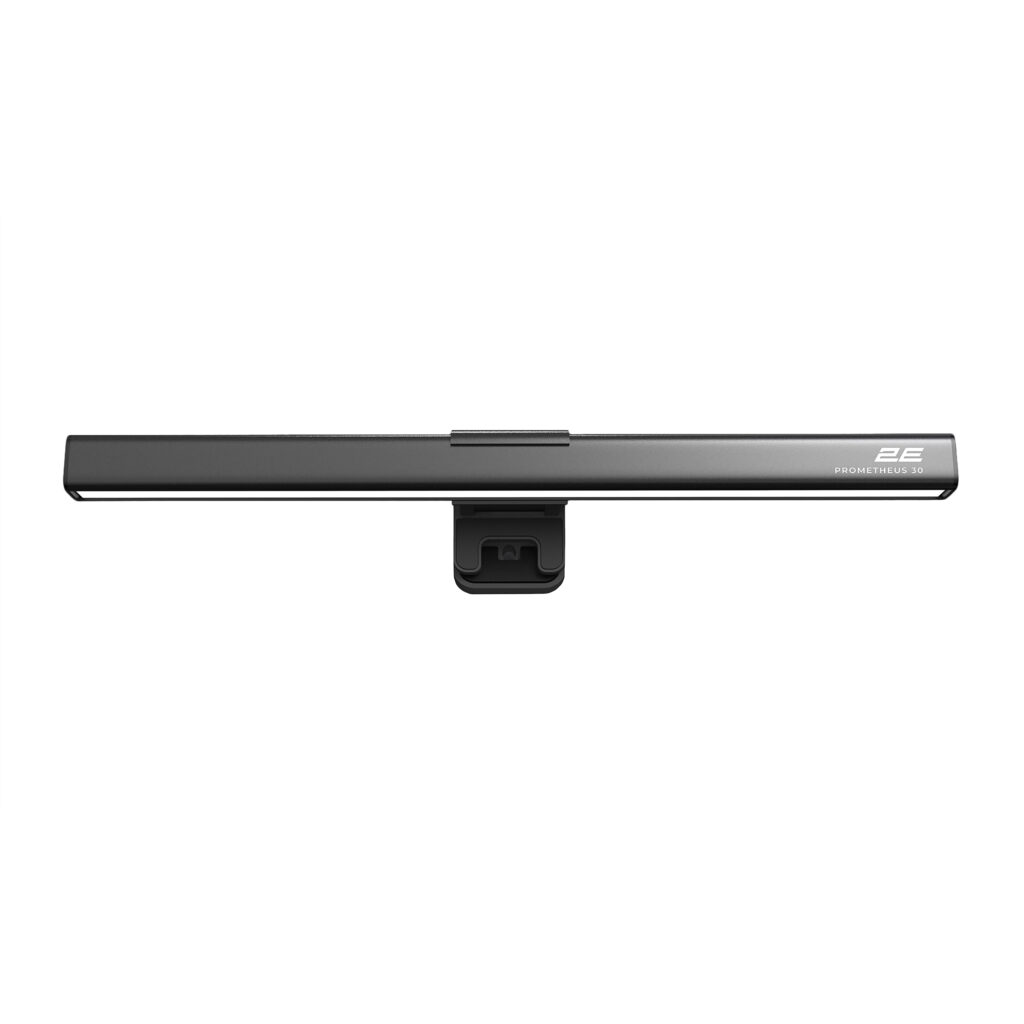 2E Monitor Lamp PROMETHEUS 30 5W 3000-6000K USB-A/USB-C, black