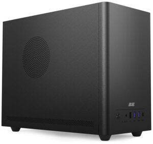 2E PC case 2E Credo Metal V300B without PSU, 2xUSB3.0, 1х USB 2.0, 1xUSB Type-C, 1x90mm, VGA 310mm, mATX, black