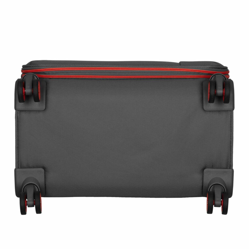 Набір валіз 2E, Trek, (L+M+S), TSA, 4 колеса, + 3 рюкзаки Cabin (2E-BPET-CABIN-GR), поліестр, сірий