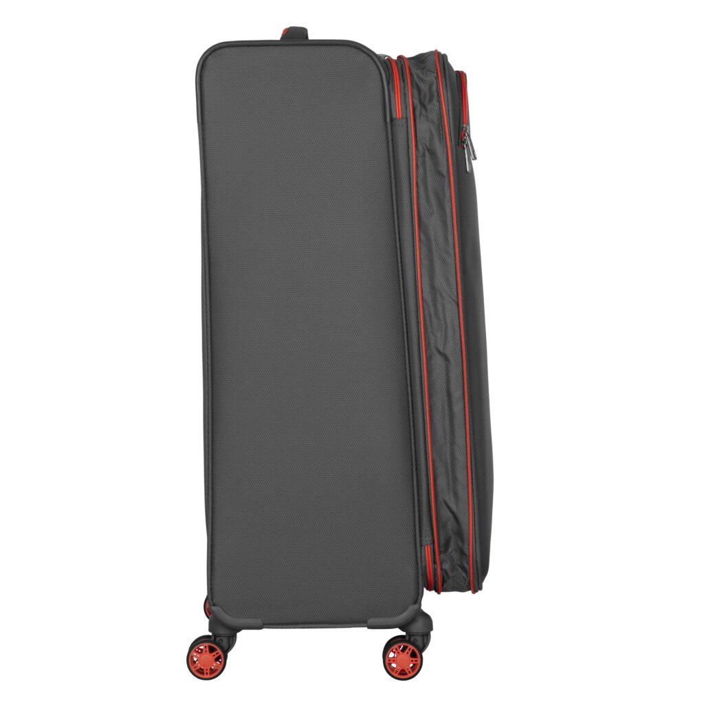 Набір валіз 2E, Trek, (M+S), TSA, 4 колеса, + 2 рюкзаки Cabin (2E-BPET-CABIN-GR), поліестр, сірий