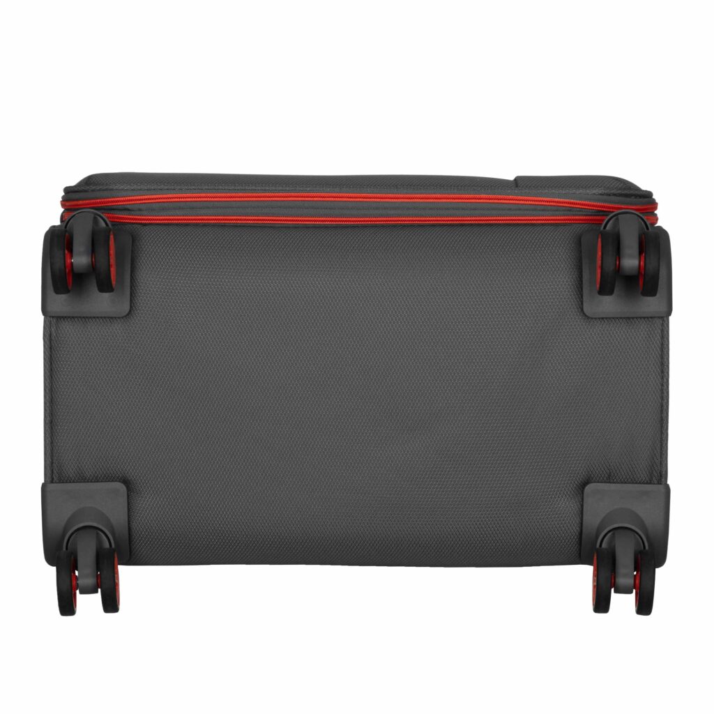 Валіза 2E, Trek, поліестер, велика, 97/117л, TSA, 4 колеса, EXP, сірий