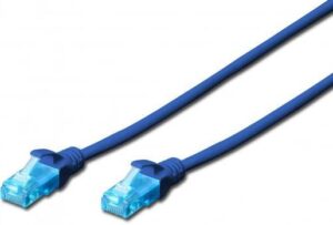 Патч-корд 2E CAT 5e, UTP, 2м, 26AWG, RJ45, 7/0.16, Cu, LSZH, синий
