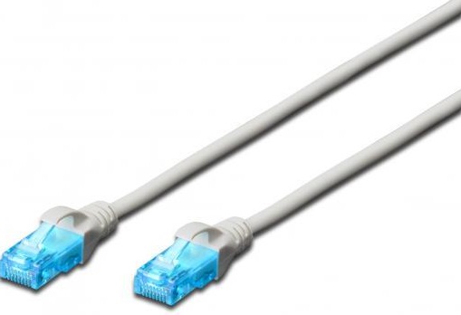 Патч-корд 2E CAT 5e, UTP, 20м, 26AWG, RJ45, 7/0.16, Cu, LSZH, сірий