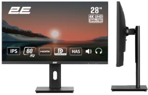 Monitor 2E 28″ L2825B 2xHDMI, DP, MM, IPS, 84%NTSC, 3840×2160, HAS