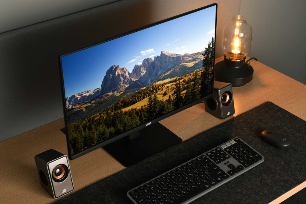 Monitor 2E 23.8″ F2425B D-Sub, HDMI, IPS, 100Hz