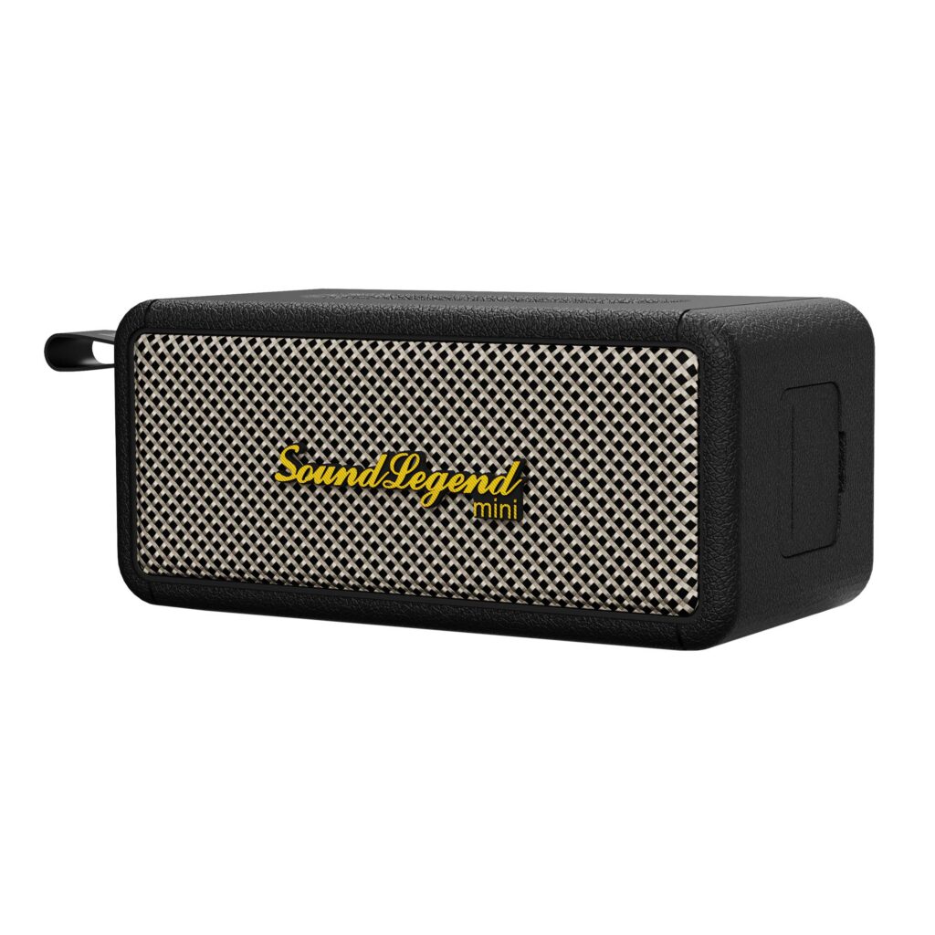 Портативная акустическая система 2E SoundLegend Mini 40Вт, BT 5.3, TWS, FLAC, MP3, WAV, EQ, Power Bank, IPX6, Чёрный