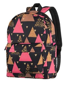 Рюкзак для ноутбука 2Е BPT6114BK, TeensPack Triangles 13″, Black