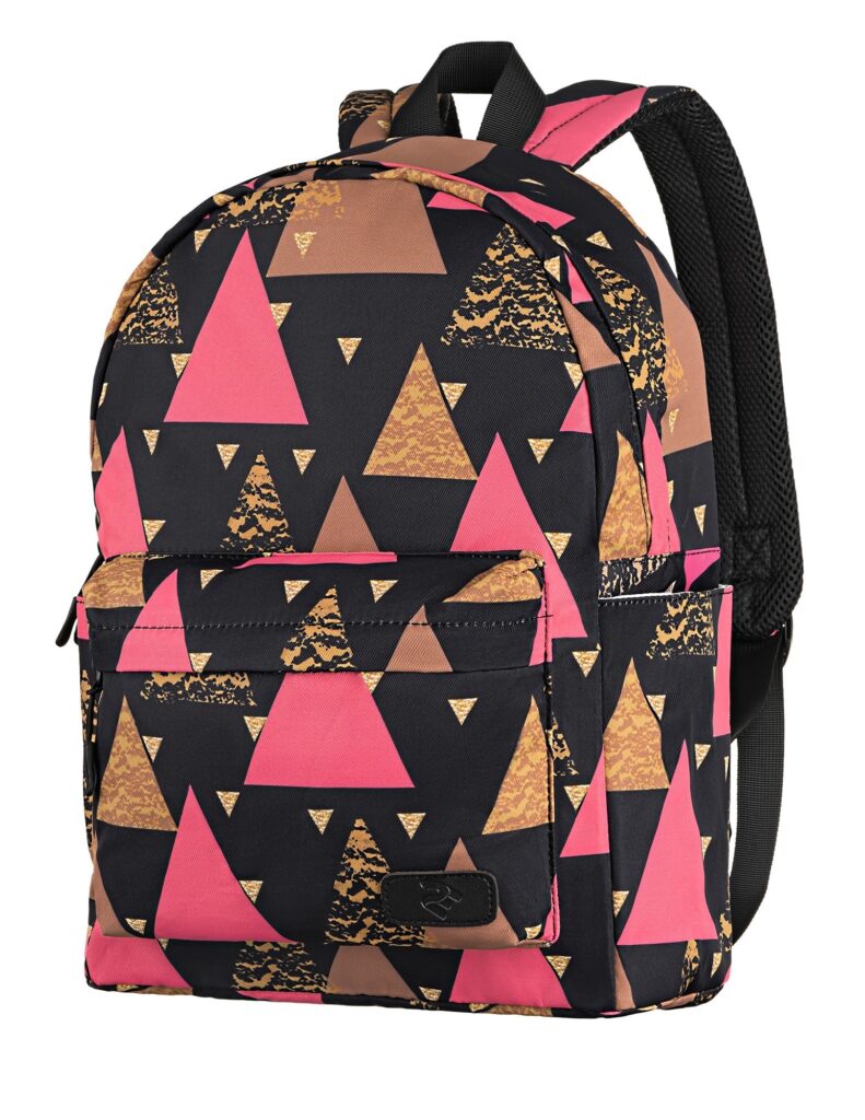 Рюкзак для ноутбука 2Е BPT6114BK, TeensPack Triangles 13″, Black