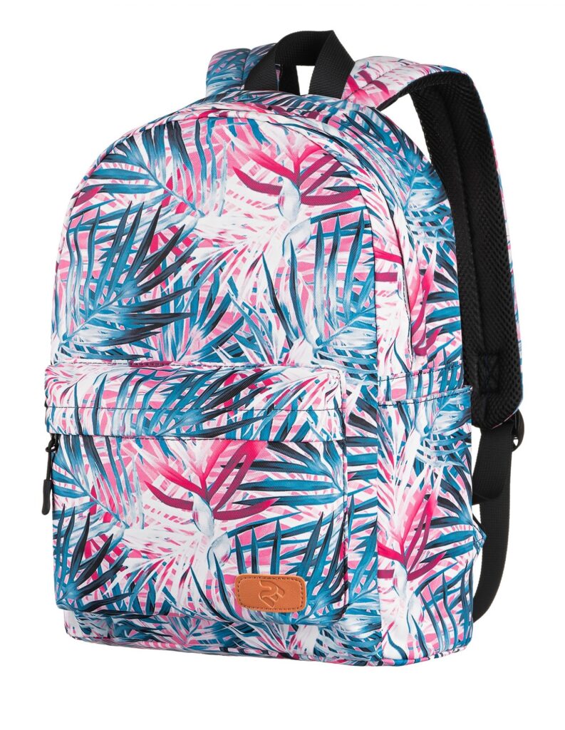 Рюкзак для ноутбука 2E BPT6114PK, TeensPack Palms, Pink