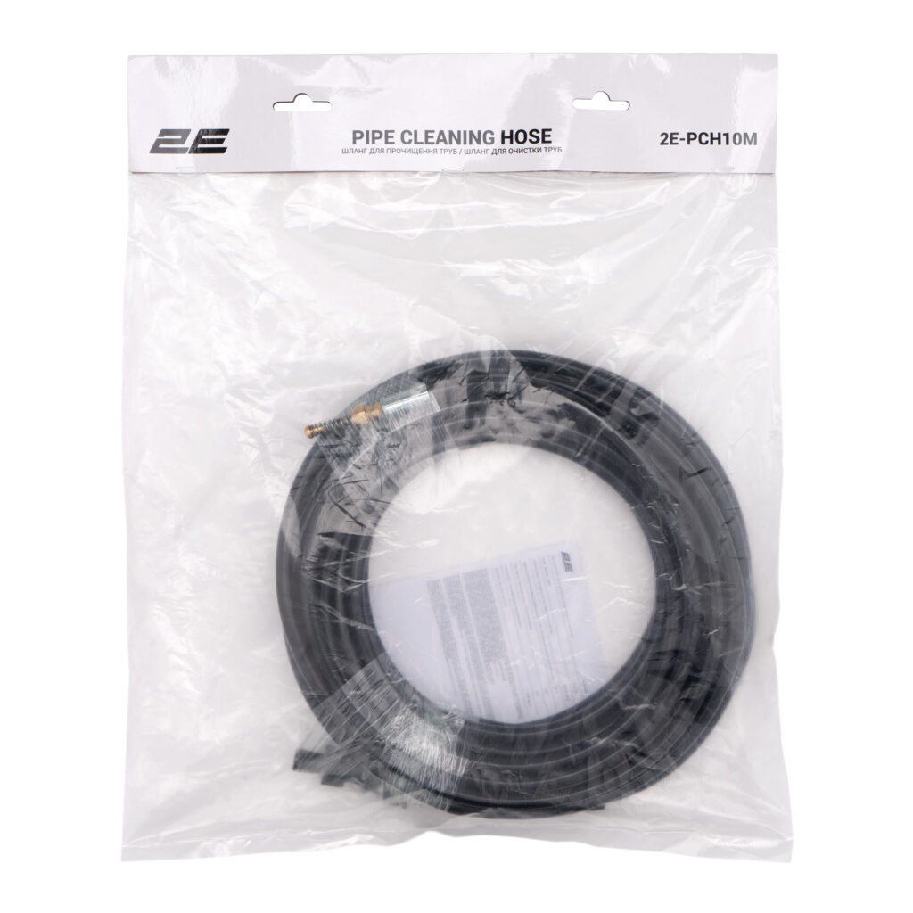 Шланг для прочистки труб 2E 10м к минимойке высокого давления