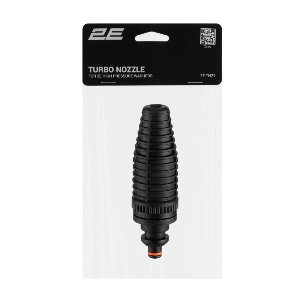 2E Turbo spray nozzle for high pressure washers