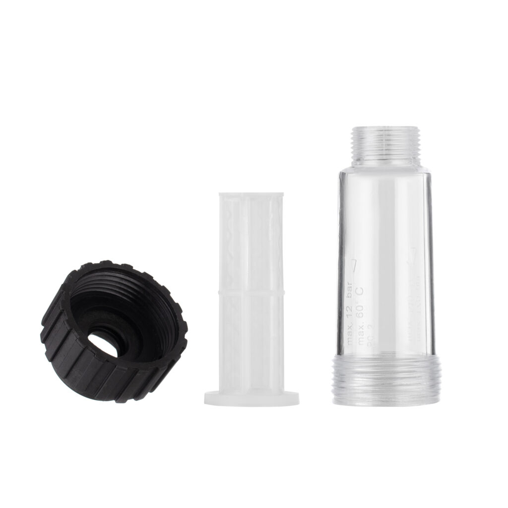 2E Water filter for high pressure washers