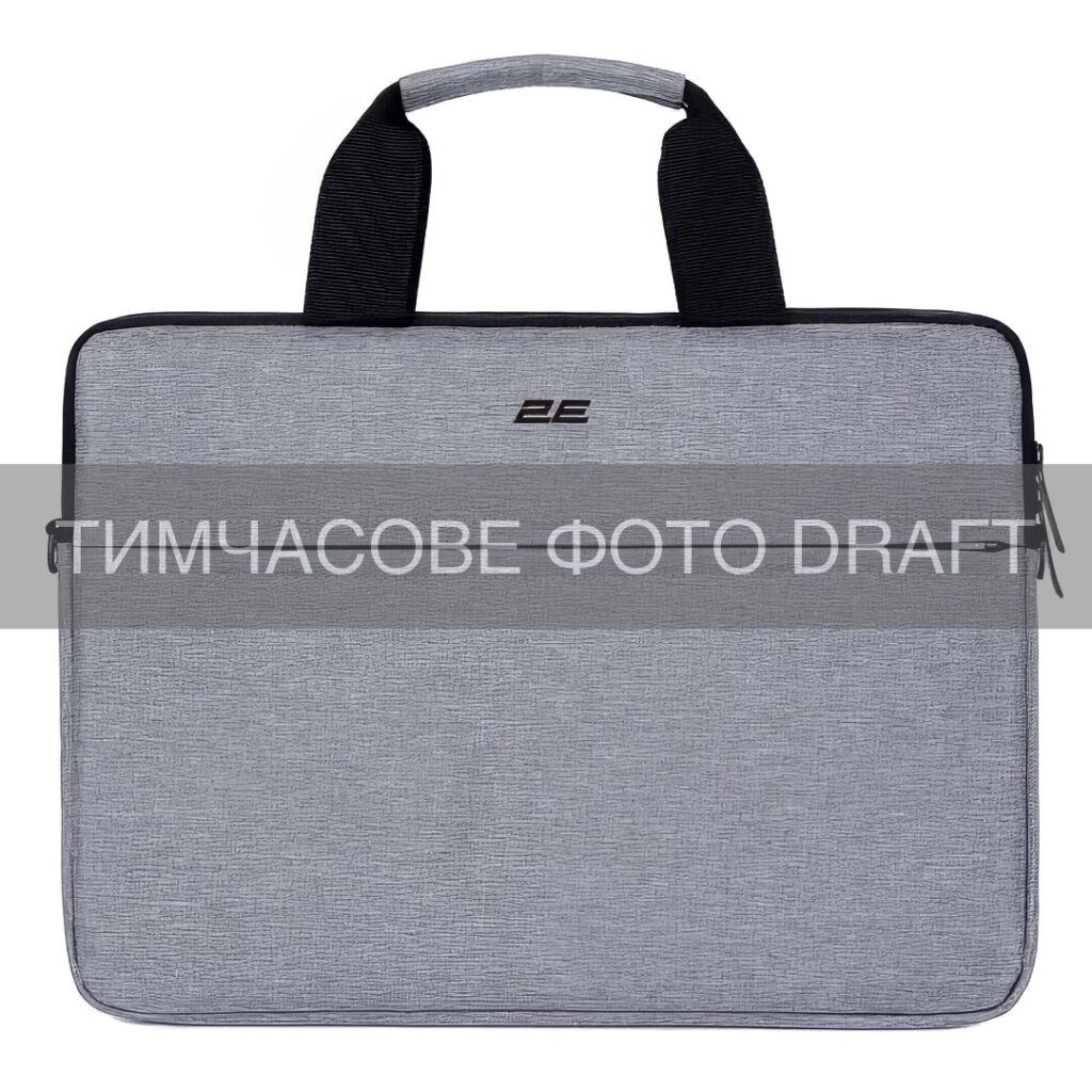 Сумка для ноутбука 2E, Slim Keeper 13.3/14″, сірий