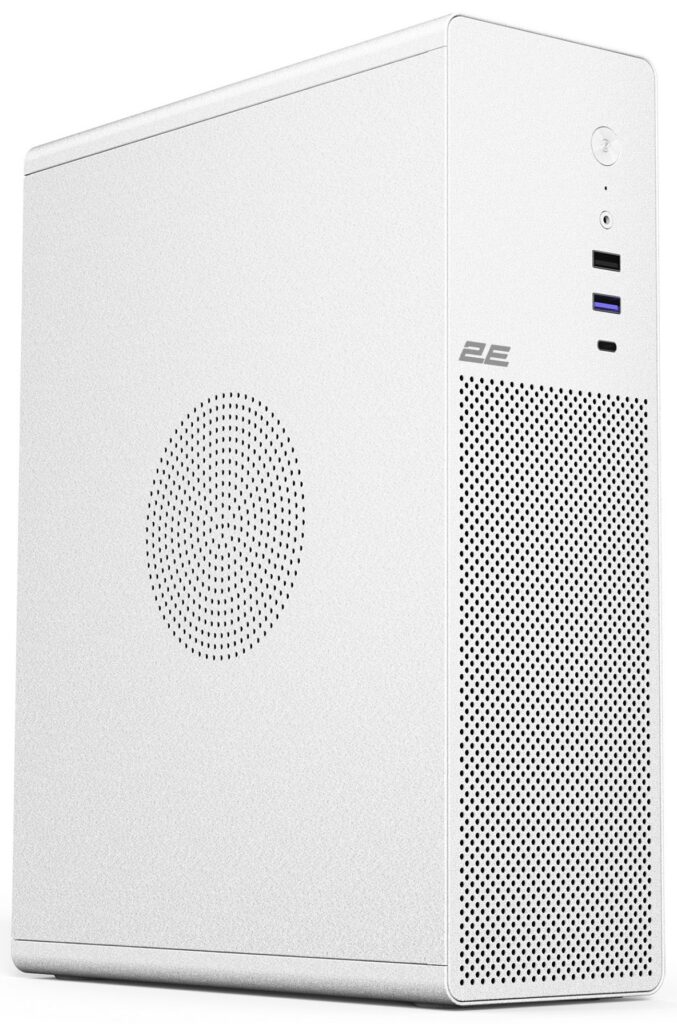 Корпус 2E Credo Slim V90W-400 з БЖ 2E TFX400, 1xUSB3.0, 1х USB 2.0, 1xUSB Type-C, 2×90мм, VGA 220мм, mATX, білий