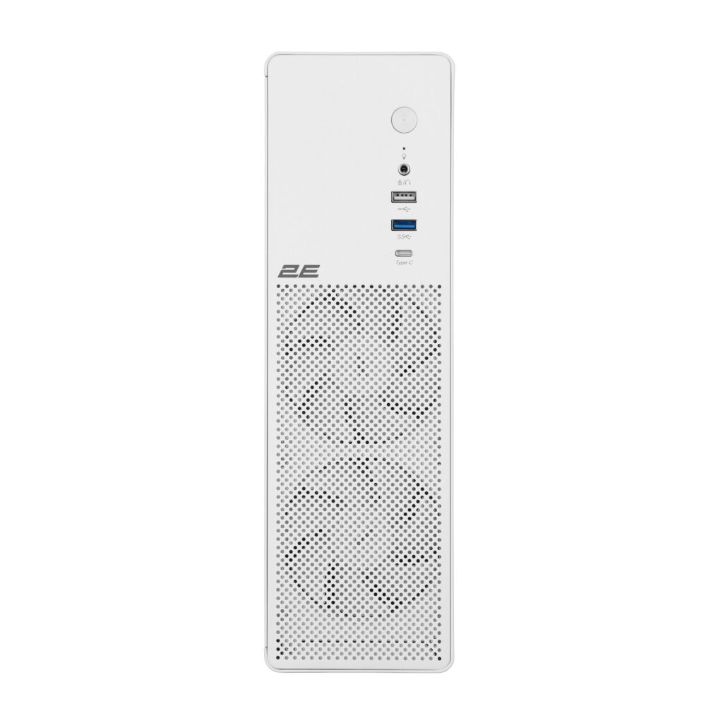 Корпус 2E Credo Slim V90W-400 з БЖ 2E TFX400, 1xUSB3.0, 1х USB 2.0, 1xUSB Type-C, 2×90мм, VGA 220мм, mATX, білий