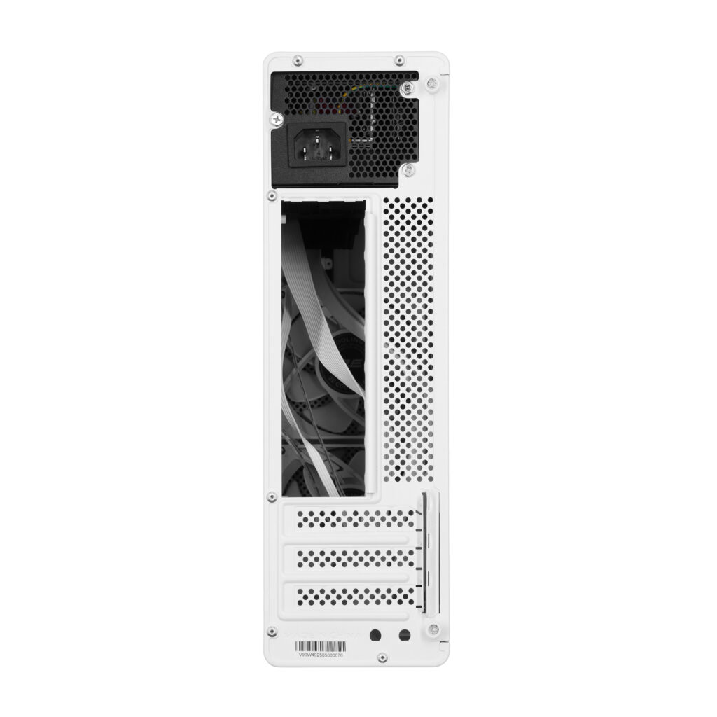 Корпус 2E Credo Slim V90W-400 з БЖ 2E TFX400, 1xUSB3.0, 1х USB 2.0, 1xUSB Type-C, 2×90мм, VGA 220мм, mATX, білий