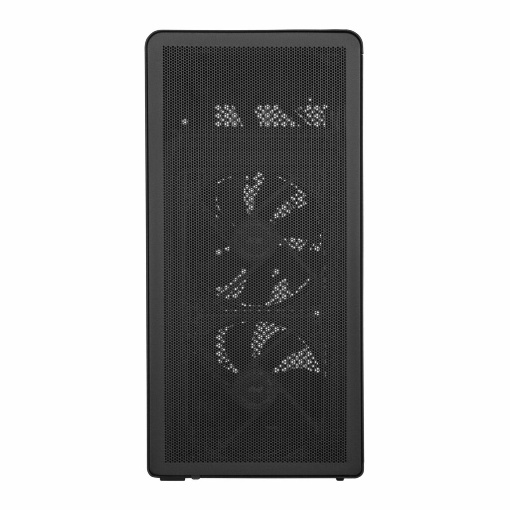 2E PC case 2E Credo Metal V350B without PSU, 1xUSB3.0, 1х USB 2.0, 1xUSB Type-C, 3x120mm, VGA 350mm, LCS ready, mATX, black