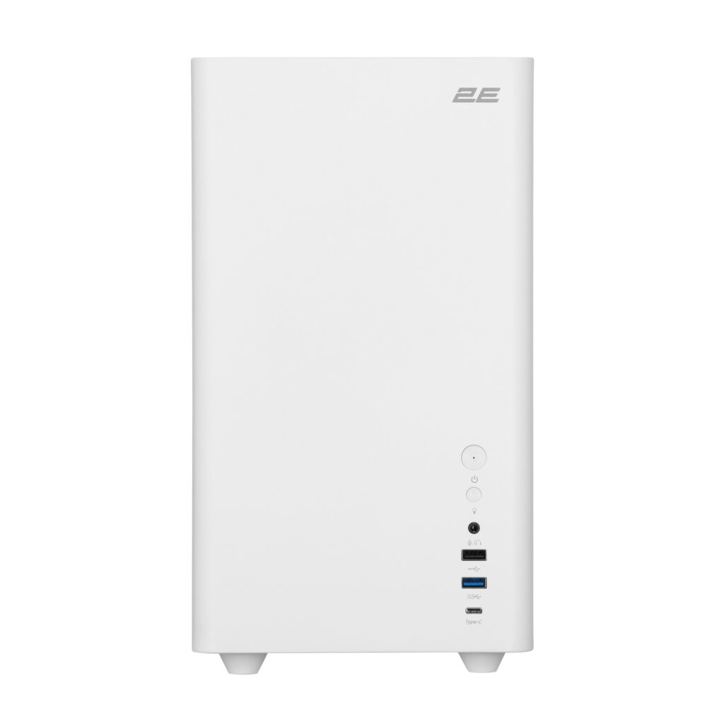 Корпус 2E Credo Plus V350WG без БП, 1xUSB3.0, 1х USB 2.0, 1xUSB Type-C, 3×120мм ARGB, VGA 350мм, LCS ready, TG Side Panel, mATX, белый