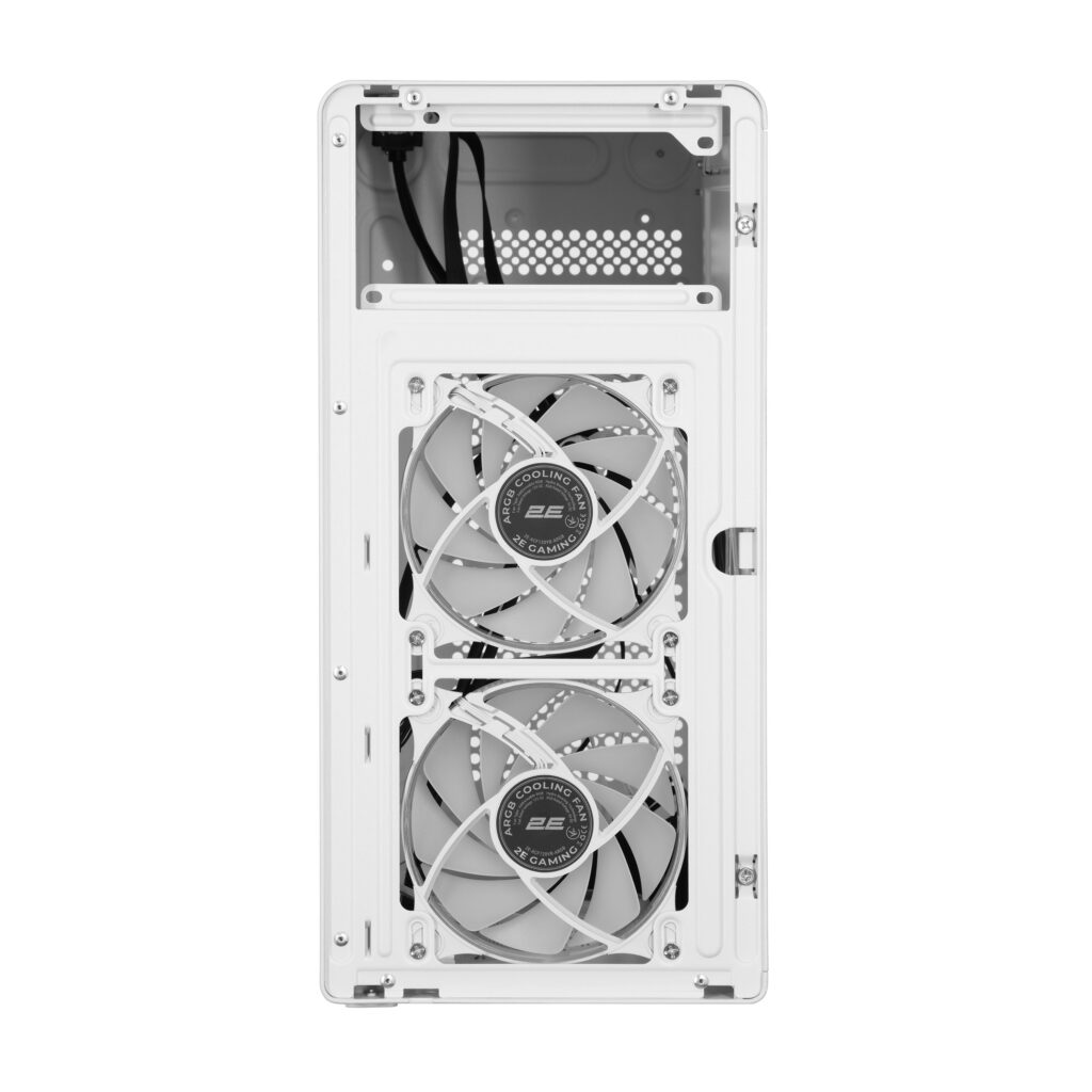 Корпус 2E Credo Plus V350WG без БП, 1xUSB3.0, 1х USB 2.0, 1xUSB Type-C, 3×120мм ARGB, VGA 350мм, LCS ready, TG Side Panel, mATX, белый