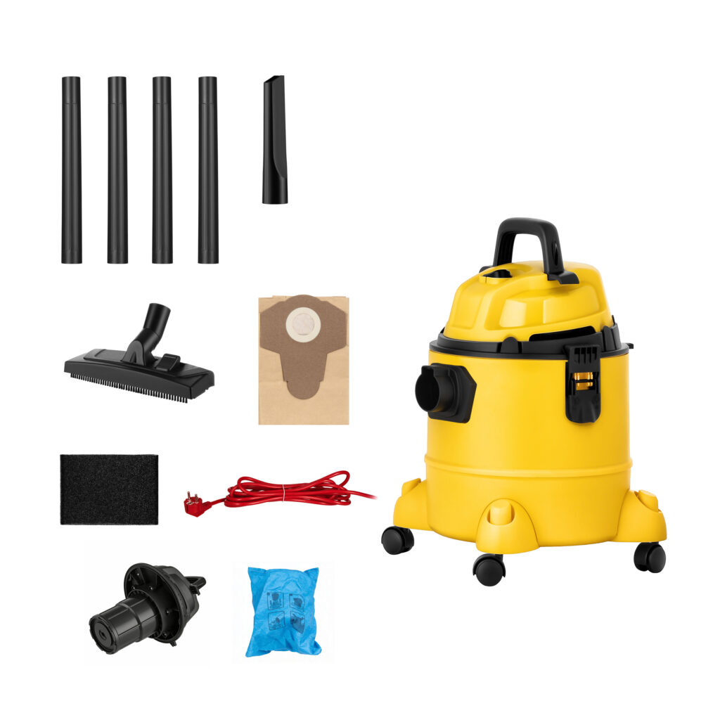 2E Professional vacuum cleaner PowerClean 20P 1000W 15kPa 20L container wet/dry cleaning air blower function IPX4 4.8kg