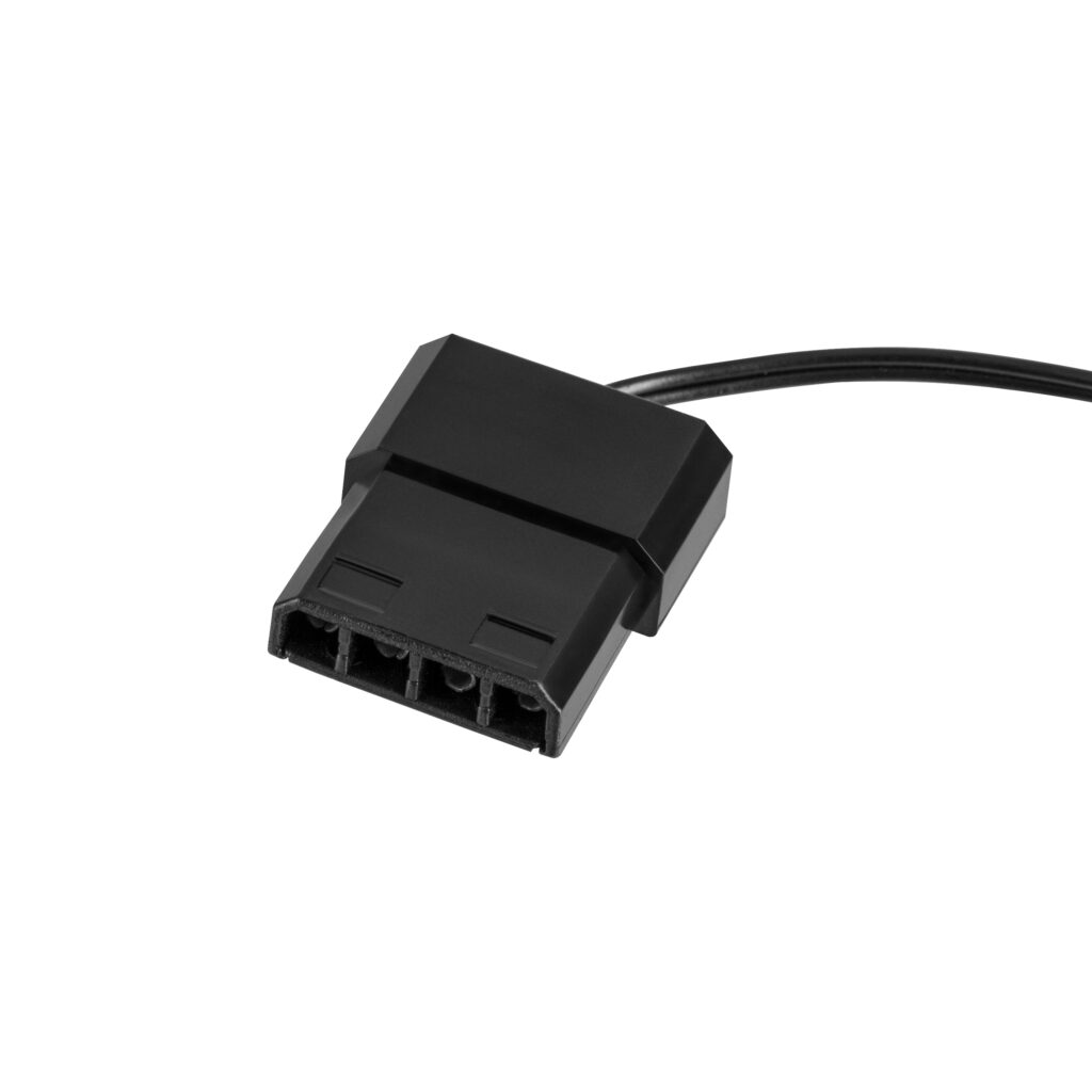 Корпусный вентилятор 2E F90B-S 90мм, 1700rpm, 4pin MOLEX, 25dBa, чёрный