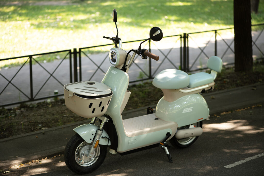 Electric scooter 2E F2, blue
