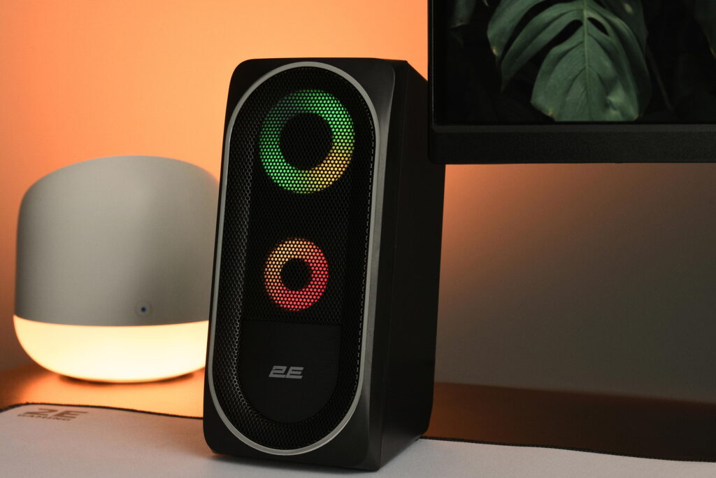 Multimedia speaker 2E PCS234 RGB, 2.0, USB, Black