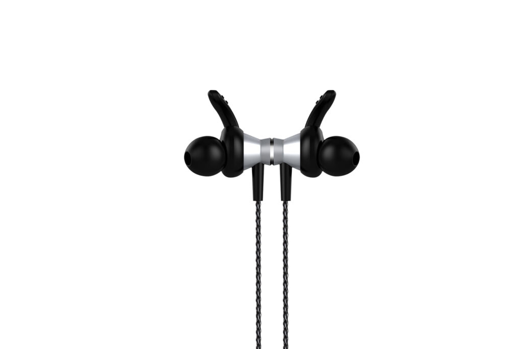 Earphones 2E S8 Piston Magnet, Silver
