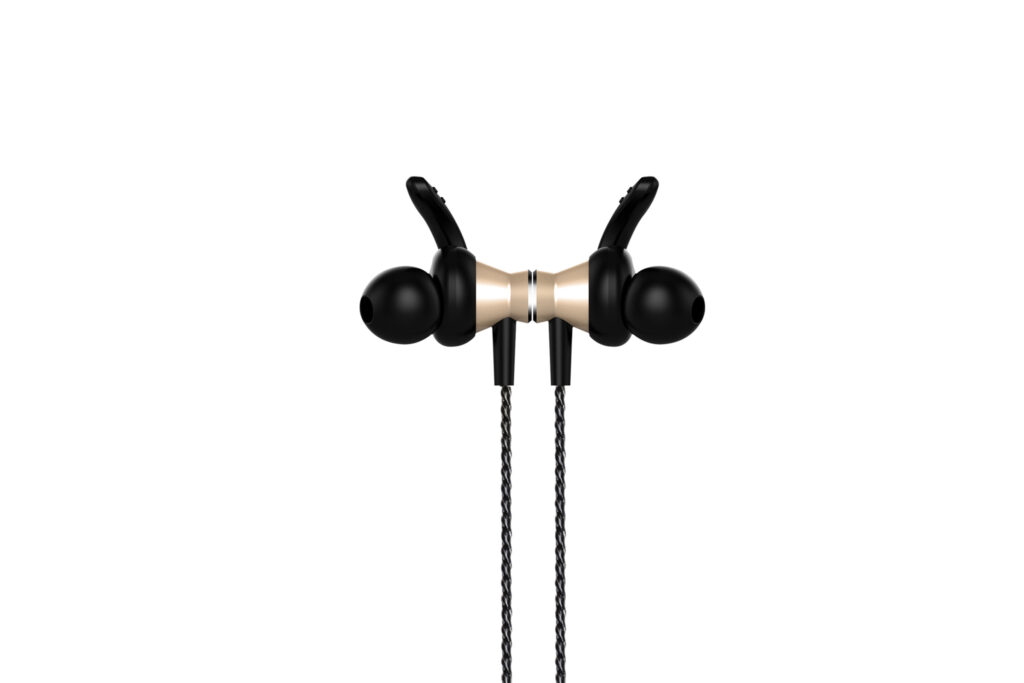 Earphones 2E S8 Piston Magnet, Gold