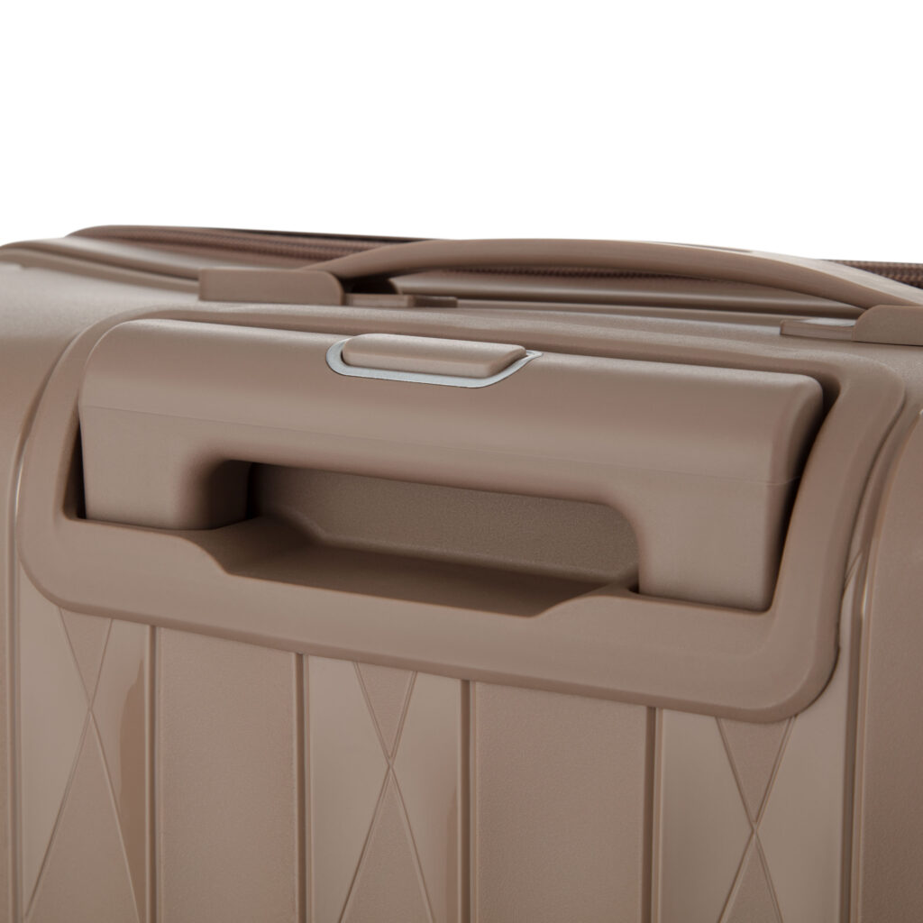 Набор чемоданов 2E, M7979, полипропилен, (L+M+S), молния anti theft, 4 колеса, кодовий замок, хаки