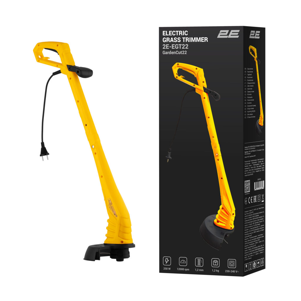 Триммер садовый 2E GardenCut 22 250Вт 22см 1.2кг