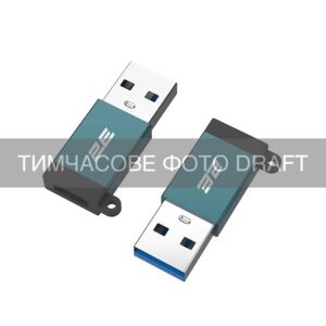 Адаптер 2Е USB-C > USB-A, Pine Green