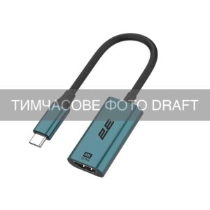 Адаптер 2Е USB-C > HDMI, Pine Green
