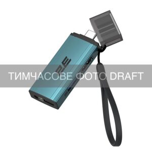 2E Hub USB-C > USB-A/USB-C PD/HDMI/3.5mm Jack, Pine Green