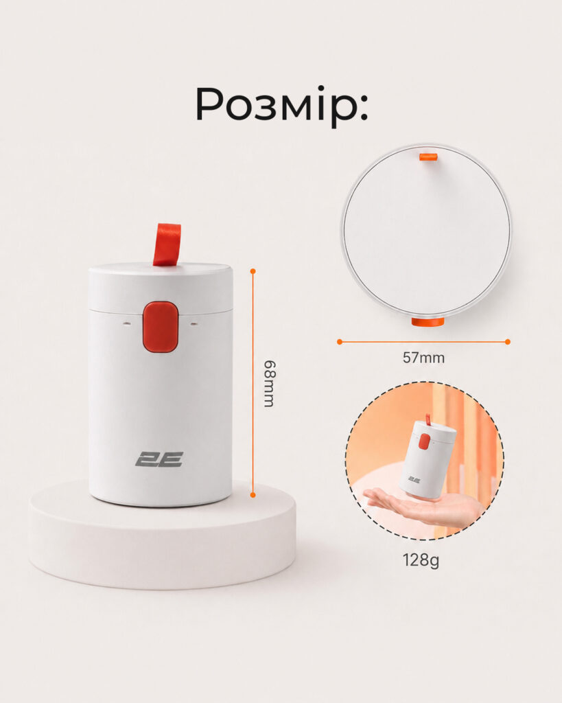 2E Cleaning Kit 20in1, white/orange