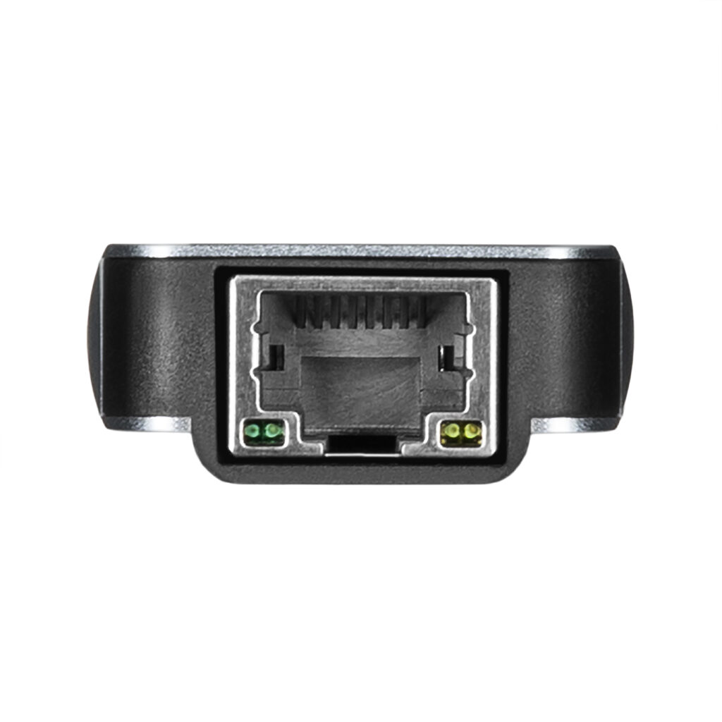 Хаб 2E USB-С > USB-A 2.0/USB-A 3.0/2xUSB-C PD/HDMI/microSD/SD/Ethernet, 0.13м, сірий