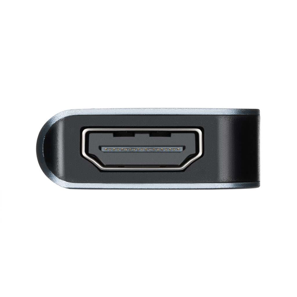 2E Hub USB-С > USB-A 3.0/USB-C PD/HDMI, 0.14m, silver