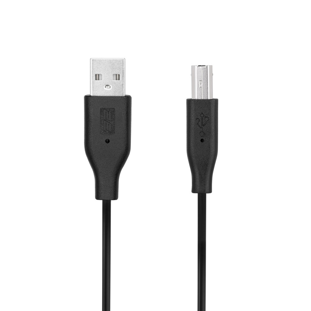 2E Cable USB 2.0 (AM/BM) DSTP 3m Black
