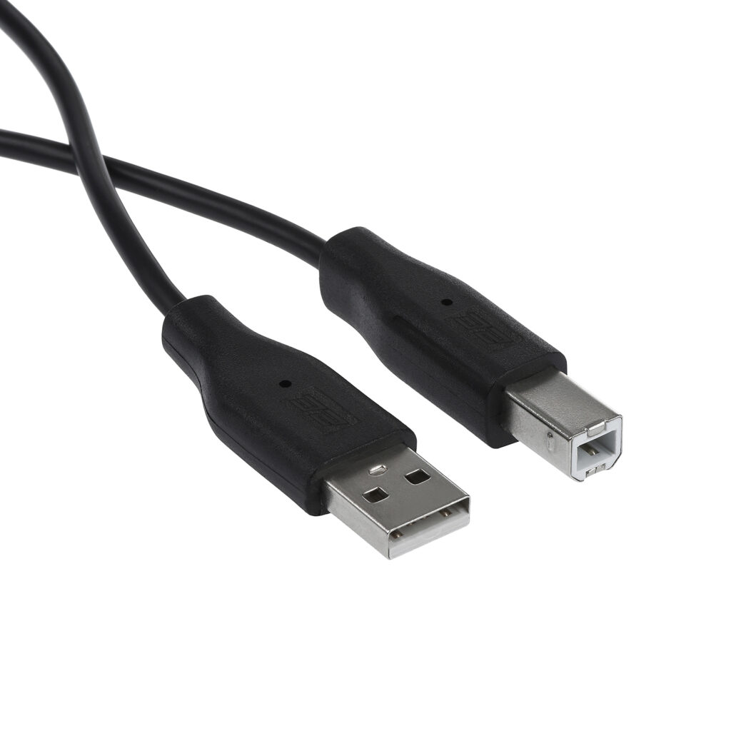 2E Cable USB 2.0 (AM/BM) DSTP 3m Black