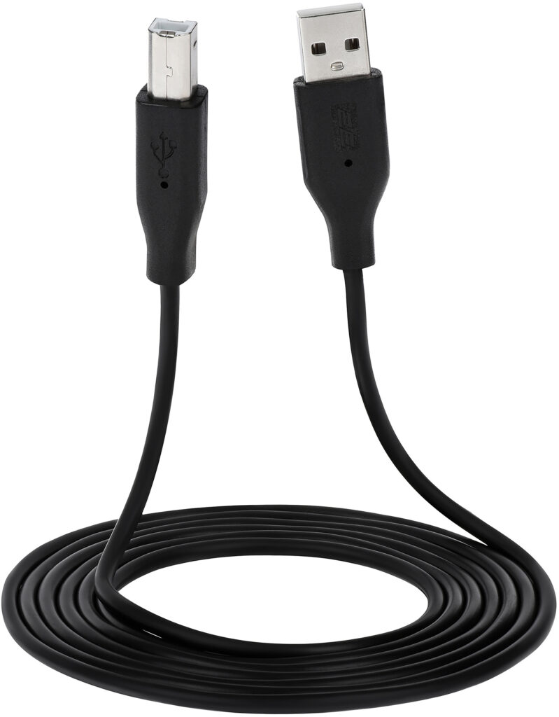 2E Cable USB 2.0 (AM/BM) DSTP 3m Black
