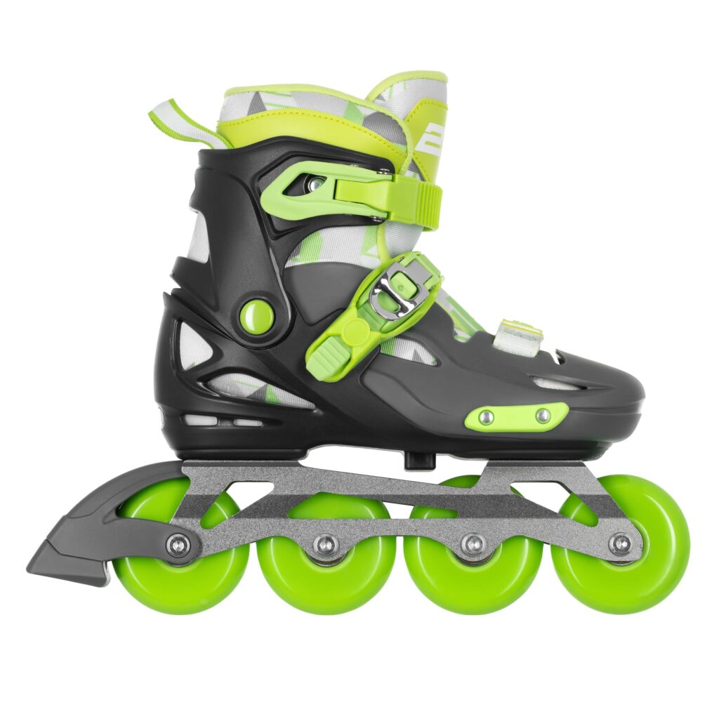 Roller skates 2E Lumi, size 36-39, Black