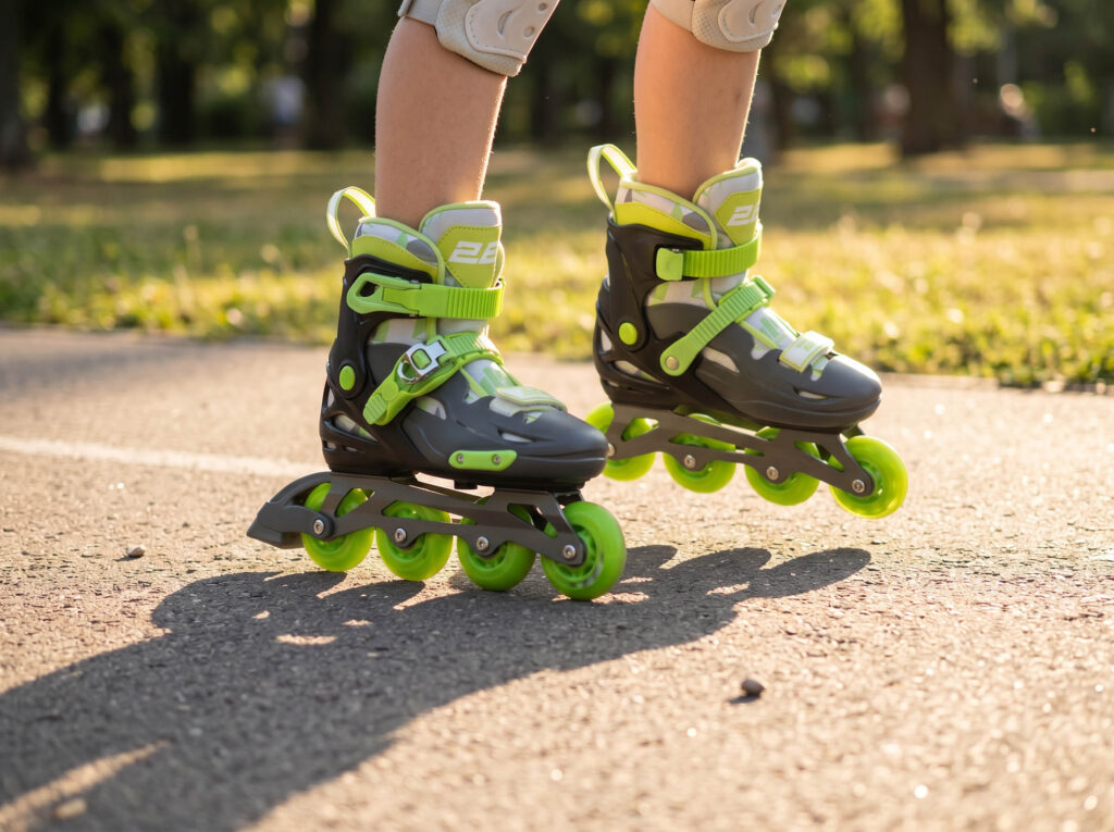 Roller skates 2E Lumi, size 36-39, Black