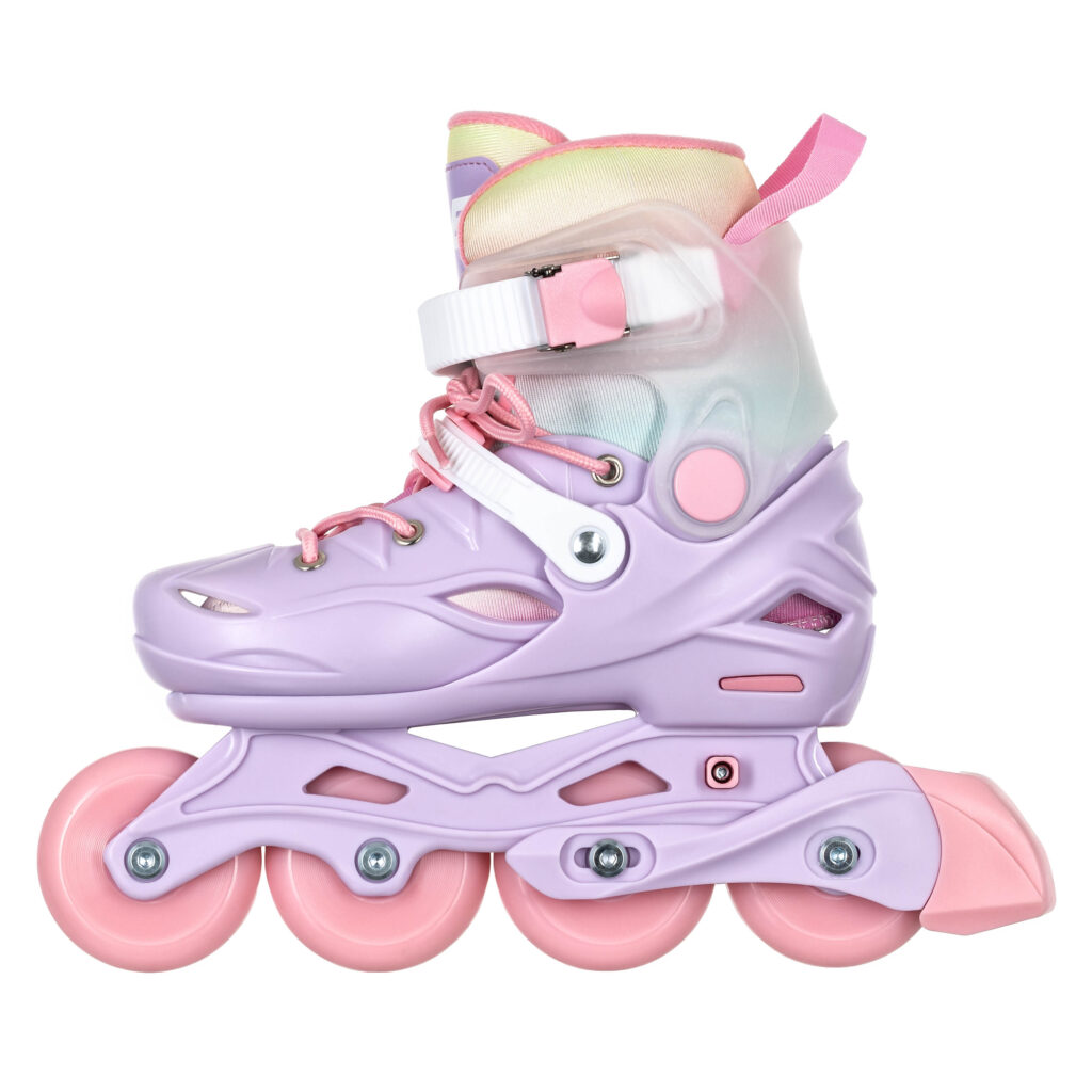 2E Remy Roller Skates, Size 32-35, Purple