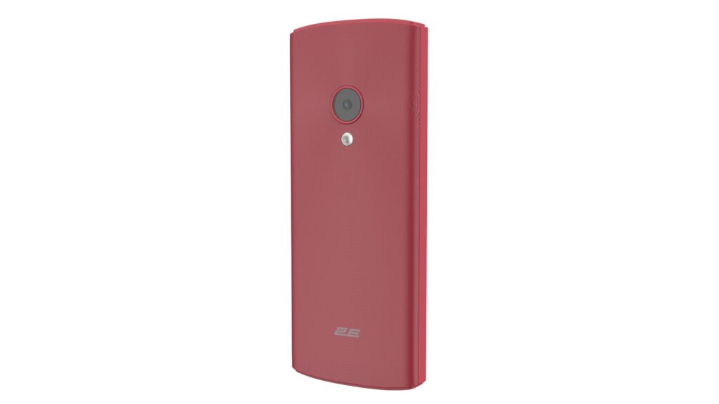 Mobile phone 2E E240 2025 2.4″ 2SIM, 1400mAh, Red