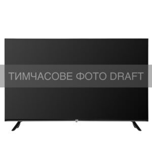 Телевізор 55″ 2E QLED 4K 60Hz Smart Google TV Black